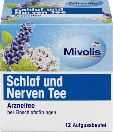 MivolisArzneitee, Schlaf & Nerven Tee (12 Beutel), 18 gArzneimittel