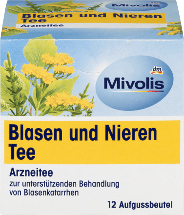 Mivolis Arzneitee, Blasen & Nieren Tee (12 Beutel), 18 g