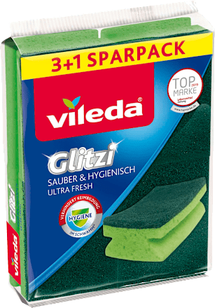 ViledaTopfreiniger Glitzi Sauber & Hygienisch 4 St