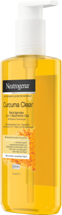 Neutrogena Make-up removal gel 3in1 Curcuma Clear soothing, 200 ml
