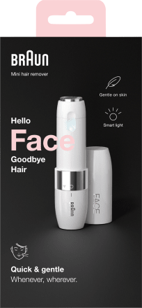 Braun Gesichtshaarentferner, Mini Hair Remover FS1000, 1 St dauerhaft  günstig online kaufen