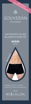 Unsere Blasenschwäche-Unterwäsche für Männer