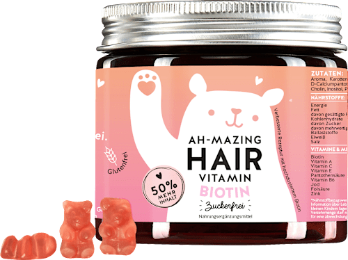 Bears with benefitsHaarvitamine Ah-Mazing Hair Vitamin Biotin, zuckerfrei (45 Stück), 112,5 gNahrungsergänzungsmittel