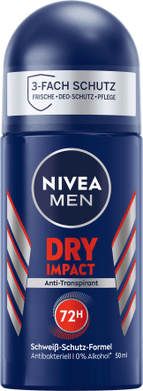 NIVEA MEN Antitranspirant Deo Roll-on Dry Impact, 50 ml