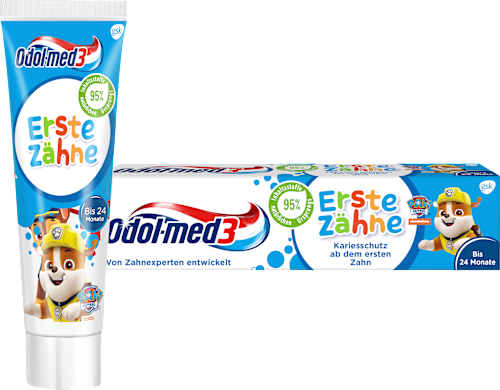 Odol med 3Zahnpasta Erste Zähne bis 24 Monate, 50 ml