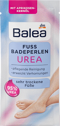 Balea Fußbadeperlen sehr trockene Füße 95 % Urea, 20 g