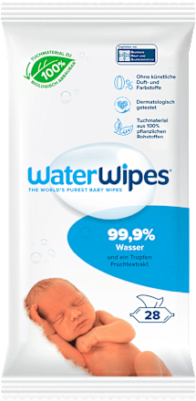 WaterWipesFeuchttücher, 28 St