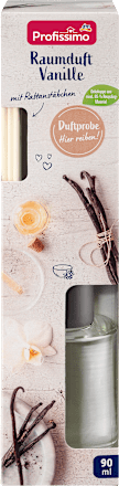 Profissimo Duftstäbchen Raumduft Vanille, 90 ml