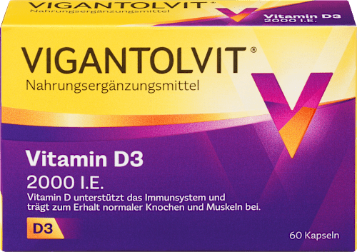 VIGANTOLVITVitamin D3 2000 I.E. 60 Weichkapseln, 10,8 gNahrungsergänzungsmittel