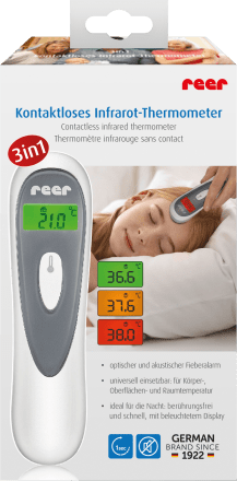 dauerhaft Fieberthermometer 3in1 1 Infrarot-Thermometer, kaufen günstig online kontaktloses St Reer