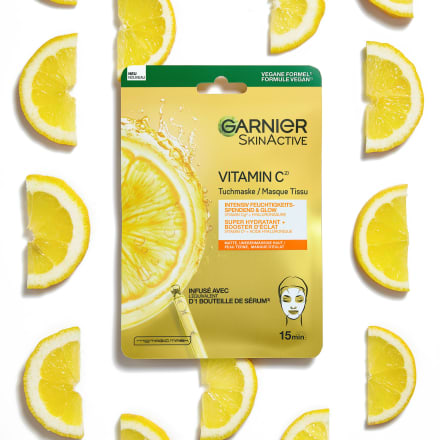 C, Vitamin günstig dauerhaft Active g online kaufen Skin Tuchmaske Garnier 28