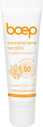 boepSonnencreme sensitiv, LSF 50, 50 ml