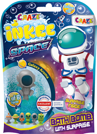 INKEEKinder Badezusatz Badebombe Surprise Space, 1 St