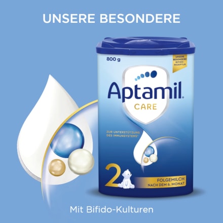 Aptamil Folgemilch 2 Care nach dem 6. Monat, 800 g dauerhaft günstig online  kaufen