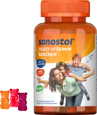 Sanostol Multi-Vitamin Bärchen 60 St, 120 g