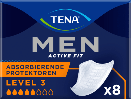 TENA Men Einlagen Inkontinenz Level 3, 8 St dauerhaft günstig online kaufen