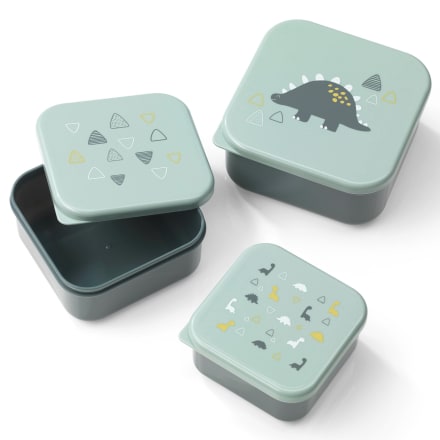 babylove Snackbox grau/grün, 3-teilig, 1 St dauerhaft günstig online kaufen