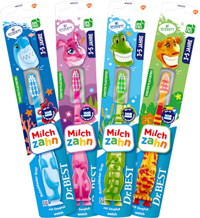 Dr. BestZahnbürste Kinder Milchzahn, 3 bis 5 Jahre, 1 St