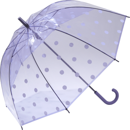 happy rain Regenschirm Punkte transparent, 1 St dauerhaft günstig