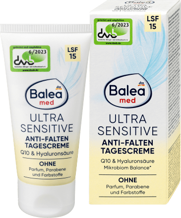 Balea MED Anti Falten Gesichtscreme Q10 ultra sensitive, 50 ml