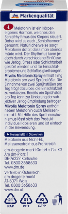 Mivolis Melatonin Spray, 25ml - German Drugstore