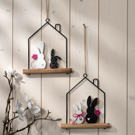 Dekorative Kätzchen-Figur Aus Polyresin – Schwarz/Weiß, Ideal Für Garten, Wohnzimmer Oder Büro
