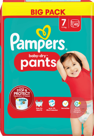 Pampers deals 7 pants