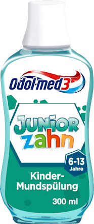 Odol med 3Mundspülung Kinder Juniorzahn, 6-13 Jahren, 300 ml