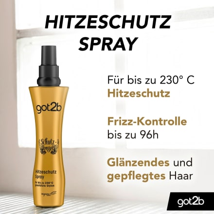 got2b Hitzeschutz Spray Schutzengel bis 220 Grad schützen 200ml