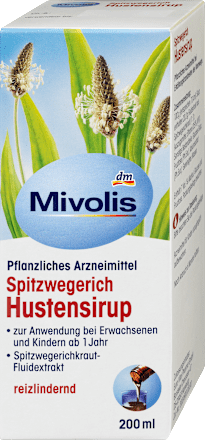 MivolisSpitzwegerich Hustensirup, 200 mlArzneimittel