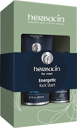 HerbacinGeschenkset Energetic Kick Start Men 2tlg, 1 St