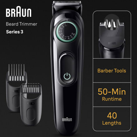 Braun Barttrimmer 1 dauerhaft St BT3411, günstig Haarschneider, & online kaufen