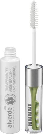 alverde NATURKOSMETIKAugenbrauen- & Wimperngel Transparent, 7 ml