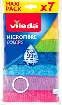 ViledaAllzwecktücher Mikrofaser Colors Multipack, 7 St