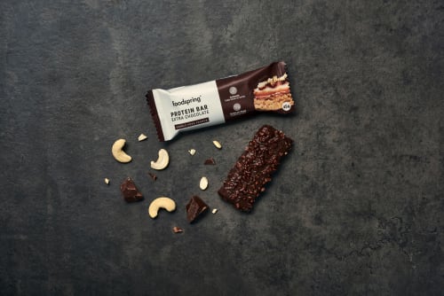 foodspring Protein Bar Extra Chocolate - Piccantino Online Shop  International