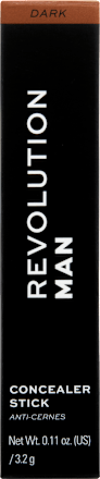 REVOLUTION MANConcealer Stick Dark, 3,2 g