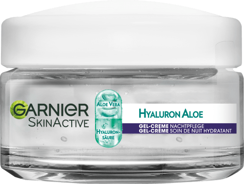 Garnier Skin Active ml Gel Hydra online dauerhaft Nachtcreme kaufen Aloe Hyaluron Booster, 50 günstig