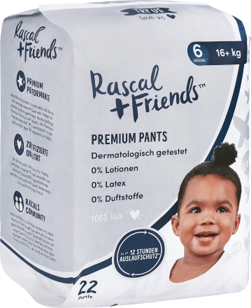 Rascal+Friends Baby Pants Gr. 6 (16+ kg), 22 St dauerhaft günstig online  kaufen