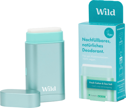Wild Deodorant Fresh Cotton & Sea Salt Refill online bestellen