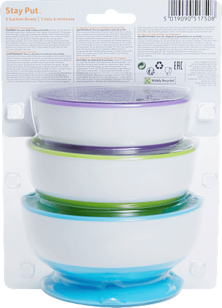 4er Set Baby Schüsseln Mit Saugnapf - Edelstahl & Silikon, BPA-frei Für Brei & Snacks