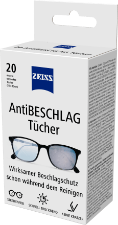 ZEISS Anti Beschlag Set 0573-916 Spray & Tuch 2-teilig - Ecomedia AG
