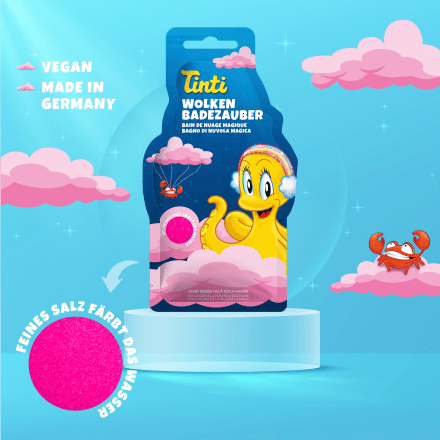 Tinti Kinder Badezusatz Wolkenbadezauber pink, 50 g dauerhaft günstig  online kaufen