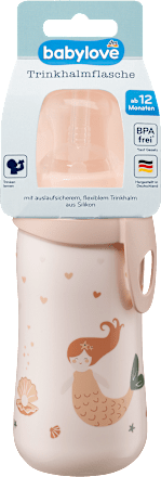 babyloveTrinkhalmflasche beige, 330 ml 1 St