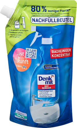 Denkmit Badreiniger Konzentrat Nachfüllpack, 500 ml