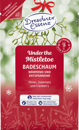 Dresdner Essenz Schaumbad Under the Mistletoe, 60 g