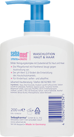 Sebamed waschlotion outlet haut und haar
