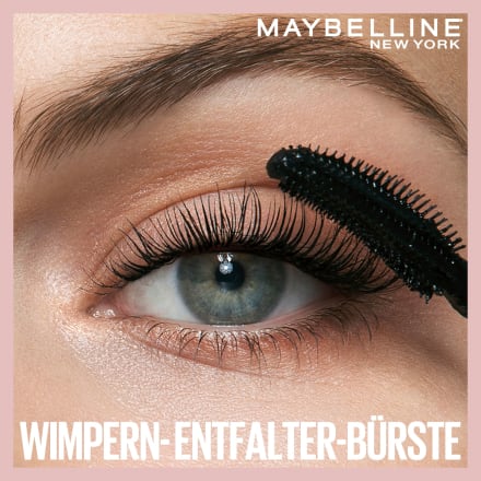 Maybelline New York Mascara Lash Sensational Voller-Wimpern-Fächer  Waterproof Very Black, 9,5 ml dauerhaft günstig online kaufen