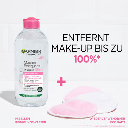 Garnier Skin Active Mizellenwasser dauerhaft Haut, 400 günstig ml empfindliche kaufen online