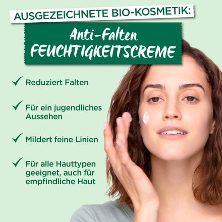 GARNIER BIO 50 Feuchtigkeitspflege Anti-Falten Bio-Lavendel, ml
