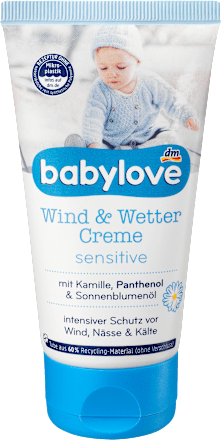 babylove Wind und Wetter Creme sensitive, 75 ml